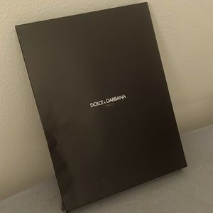 Dolce and Gabana Beauty box.  Used for a scarf or tie. Real box from duty free.